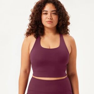 Girlfriend Collective Paloma bra size L in plum